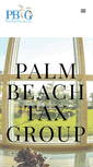 Mobile Screenshot of palmbeachtaxgroup.com